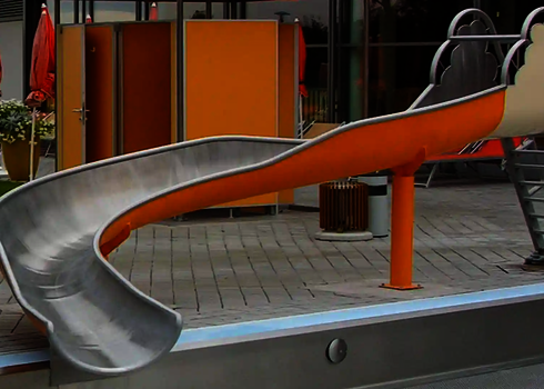 Kleine WR560 Kinderwasserrutsche.